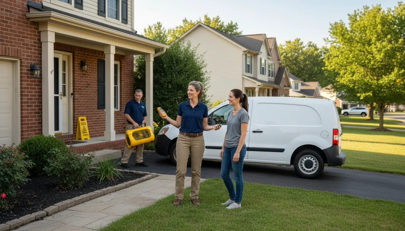 Water restoration image for Fire And Smoke Damage Restoration in Oskaloosa, KS